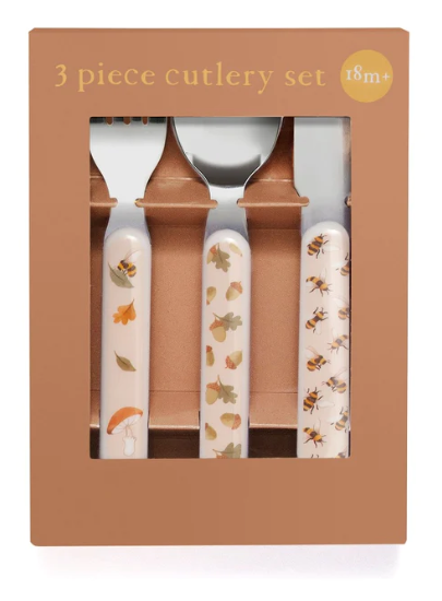 Petit Monkey Cutlery Set in Various Colours