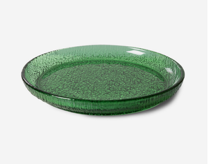 HKliving The Emeralds: Glass Side Plate