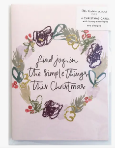 The Hidden Pearl Christmas Card Pack - Simple Things