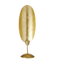 Load image into Gallery viewer, Bungalow Oval Golden Candle Stand