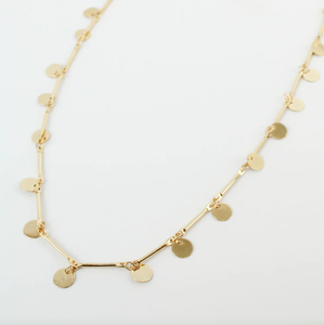 Charm Necklace in Gold