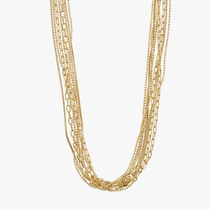 Lily Chain Necklace / Gold