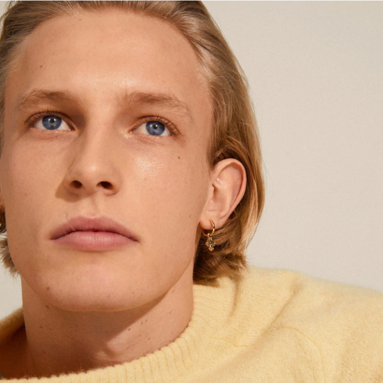 Pilgrim Dagmar Hoop Earrings in Gold or Silver
