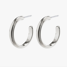 Load image into Gallery viewer, Pilgrim Amina Medium Hoop Earrings in Gold or Silver