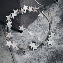 Load image into Gallery viewer, Silver Star Wreath