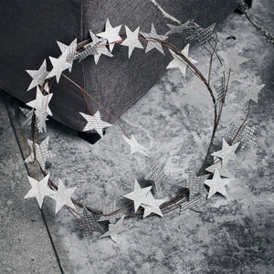 Silver Star Wreath