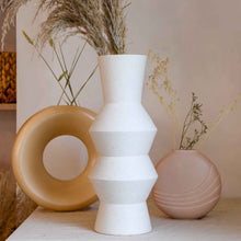 Load image into Gallery viewer, Speckled Clay Angular Vase from HK Living