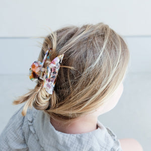 Tort Bulldog Hair Clip