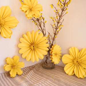 Wikholmform Yellow Colourful Paper Flowers