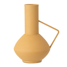 Load image into Gallery viewer, Bloomingville Irine Yellow Metal Vase