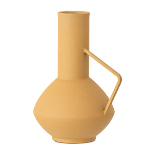 Bloomingville Irine Yellow Metal Vase