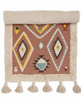Lutz Woven Rug in Brown Multi