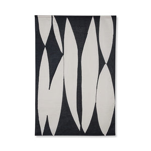 Abstract Wall Chart in Black and White
