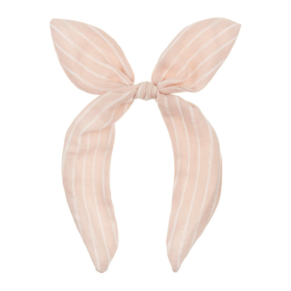 Pink Stripe Coco Bow Alice Band