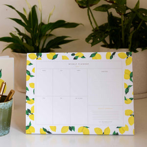 All The Ways To Say Lemon Weekly Planner
