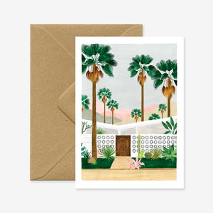 Palm springs card