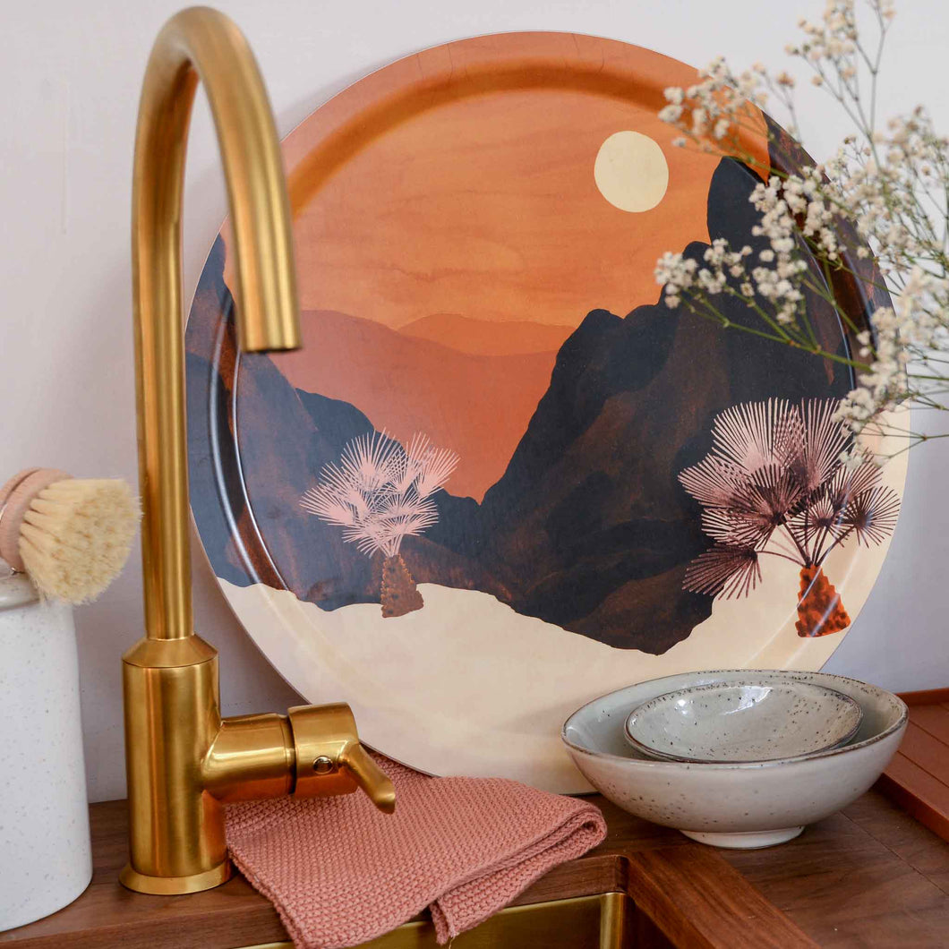 All The Ways To Say Paysage Round Tray