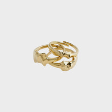 Load image into Gallery viewer, Anne Set of Three Stacking Rings / Gold or Silver