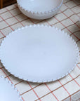 Pearl White Salad Plate 22cm