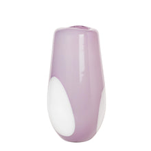 Load image into Gallery viewer, Ada Dot Mouthblown Glass Vase in Orchid Light Purple