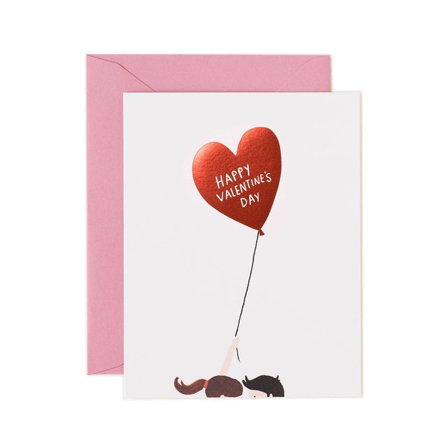 Rifle Paper Happy Valentines Day balloon