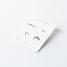 Load image into Gallery viewer, Lima Lima Random Studs Silver