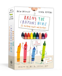 Bring The Crayons Home Box from Oliver Jeffers 12 Piece Writing Set