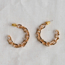 Load image into Gallery viewer, Big Metal London Orla Chain Hoops (Two Variants)