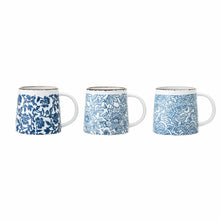 Load image into Gallery viewer, bloomingville molly mug blue stoneware
