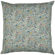 Load image into Gallery viewer, Blue Floral Cushion / 60 x 60