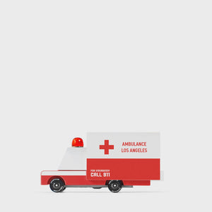 Candylab Wooden Toy / Ambulance