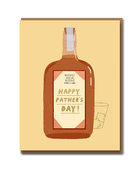Happy Father's Day Whisky Card