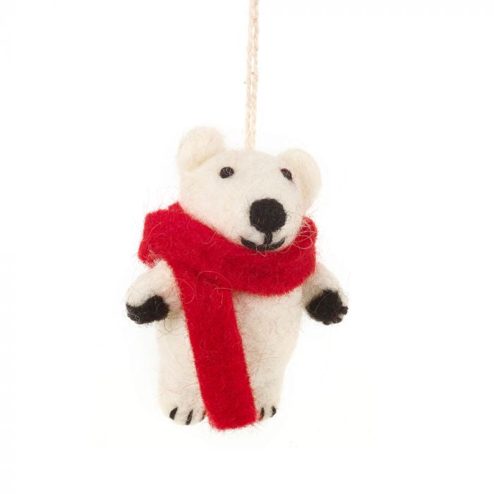 Cute Christmas Tree Decoration/ Polar Bear
