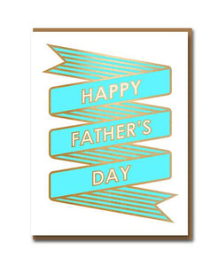 Happy Father's Day Flag Card