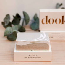 Load image into Gallery viewer, Dook Salt Soap Mint Rosemary Juniper