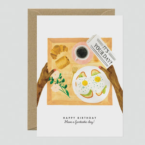 Your Day Breakfast Card
