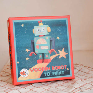 Egmont Toys Wooden Robot to Paint Kit