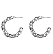 Load image into Gallery viewer, Big Metal London Orla Chain Hoops (Two Variants)