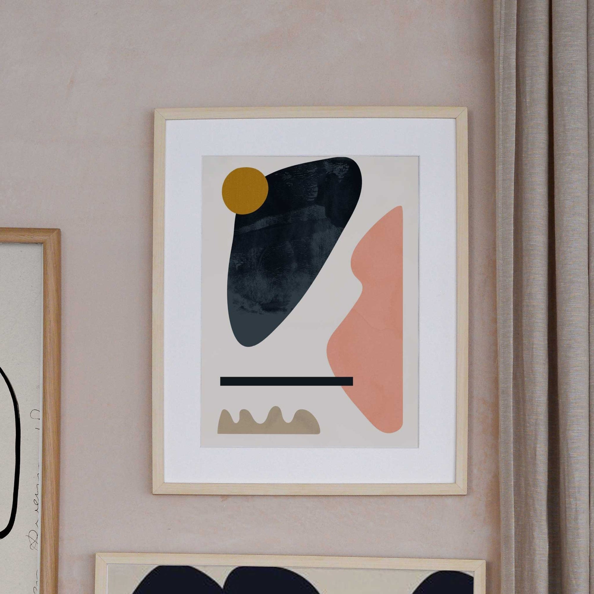 The Poster Club Floating Shapes 05 by Jan Skacelik