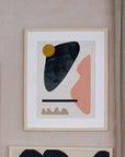 The Poster Club Floating Shapes 05 by Jan Skacelik