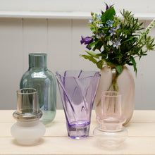 Load image into Gallery viewer, hubsch-scandinavian-interiors-purple-glass-vase