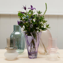 Load image into Gallery viewer, hubsch-purple-coloured-glass-vase