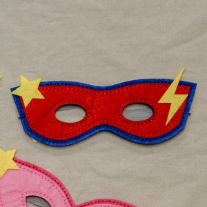 Superhero Felt Mask Assorted