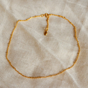 gold luna bobble chain