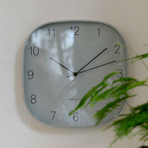 Shape Wall Clock in Grey from House Doctor