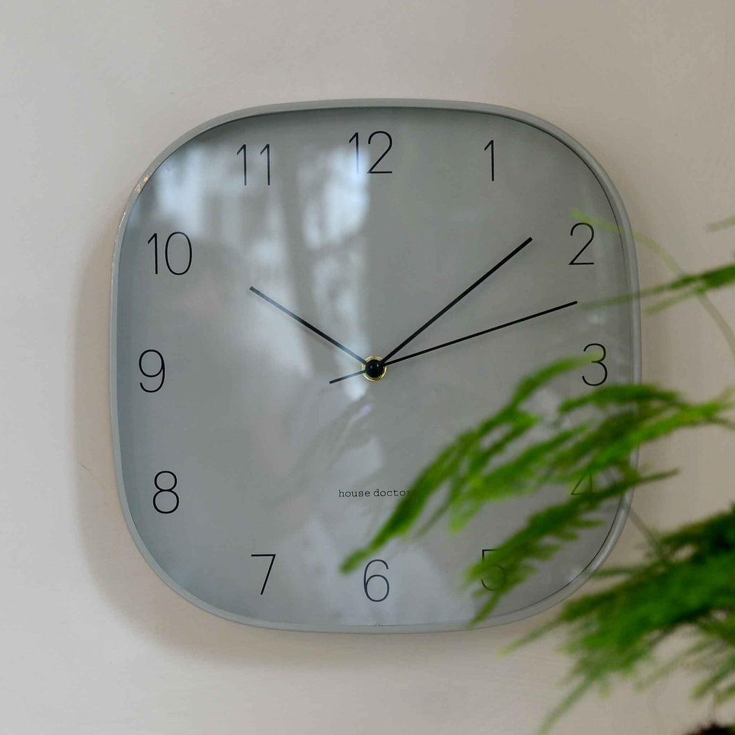 Shape Wall Clock in Grey from House Doctor