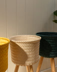 yellow-plant-stand