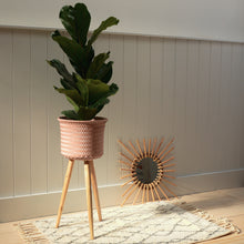 Load image into Gallery viewer, handed-by-up-high-recycled-plastic-plant-stand
