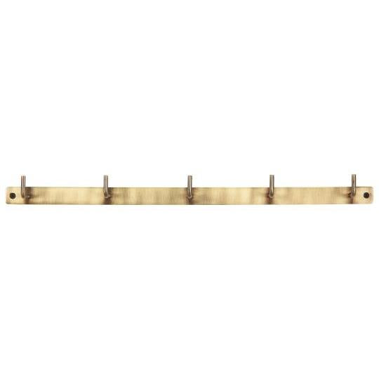 Hook Rack / Antique Brass