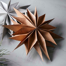 Load image into Gallery viewer, House Doctor Capella Paper Star Natural Decoration